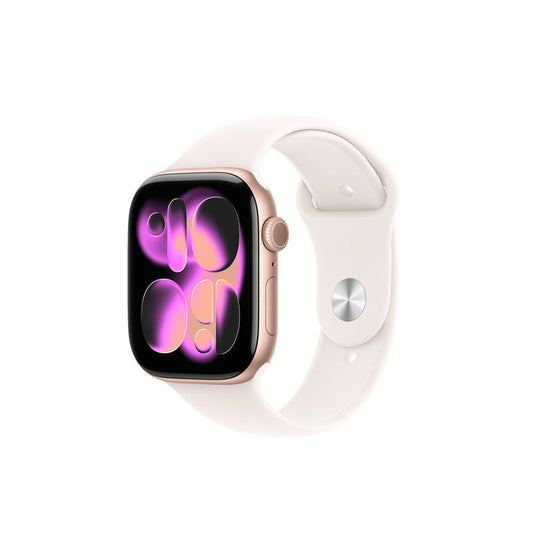 Apple Watch Series 12 – 46 mm, alluminio Dunkelbronze, GPS + Cellular